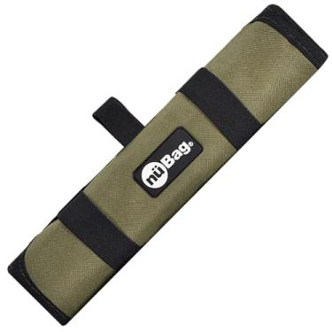 Imagem de Porta Empate Anzol 5 Compartimentos Estojo Case Pesca Organizada Bóias Linhas Chumbada Traia Pescador Profissional Costura Reforçada Nü Bag (Verde Musgo)