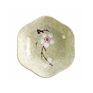 Imagem de prato de lanche Pratos para molho de soja Tigelas para churrasco ou tempero tigela de sopa(Green)