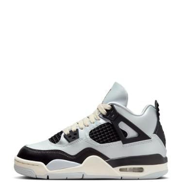 Imagem de Nike Air Jordan 4 Retro Big Kids, Preto, 5 UK