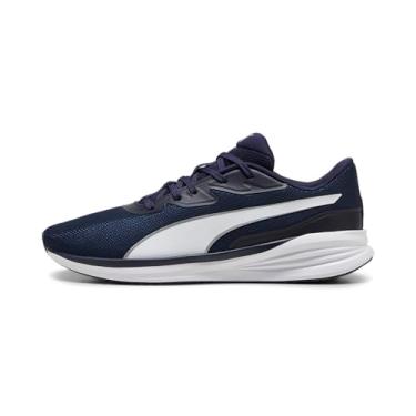 Imagem de PUMA Tênis de corrida noturno unissex V3 Road, Puma Navy Puma Branco, 37 BR