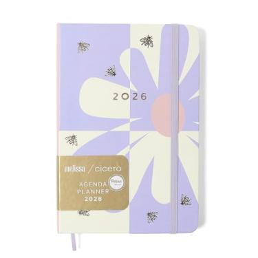 Imagem de AGENDA PLANNER CICEROS 2026 MELISSA SEMANAL ANOTACOES 14X21 MAX BLOOMY