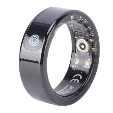 Imagem de EBTOOLS Anel Inteligente Com Exibição, Anel de Fitness do Rastreador de Atividades Com Monitoramento (Tamanho 9 (ID 18,9mm / 0,74in C 59,5mm / 2.34in))