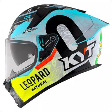 Imagem de Capacete KYT R2R Foggia Misano Mugello Masia Leopard Moto GP
