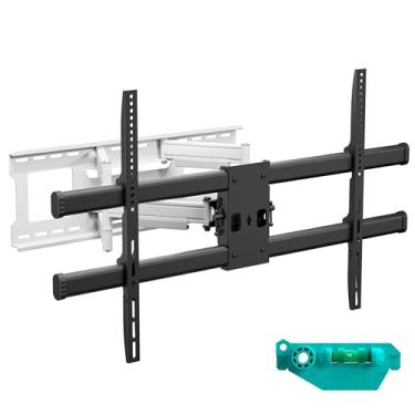 Imagem de ONKRON Suporte de parede de TV Full Motion para tela de 42-120 polegadas até 99,8 kg, extensão de suporte de TV grande e resistente, VESA 200 x 1000 – 1000 x 600, suporte de montagem inclinável e