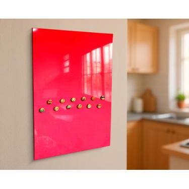 Imagem de Planner Mural de Fotos Pequeno ou Grande 12 Imãs e 1 Caneta - Gift Pre