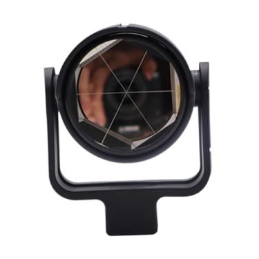 Imagem de harayaa de estação total Prisma refletor único para dispositivo Gpr1 GPH1 Mini prisma reflexivo preciso para topografia e levantamento de terras, Revestido de Prata