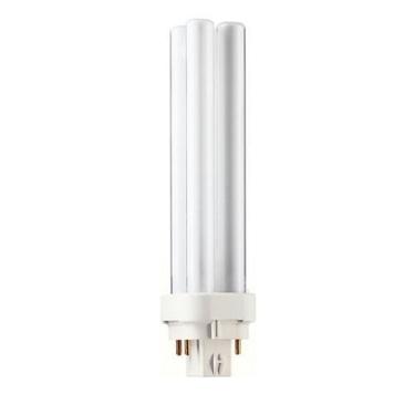 Imagem de Lâmpada Master Pl-C 18W 827 4P Branco Quente Philips