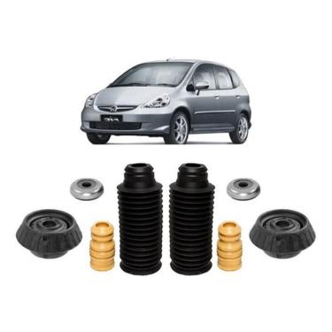 Imagem de Kit Batente Amortecedor Dianteiro Honda Fit 03 / 08