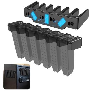 Imagem de Suporte magnético de revista para Glok 17 19 22 23 26 31 32 33 34 | Pilhas únicas | Pmags, acessórios seguros para armas, suporte de armazenamento Mag, extensão de revista adequada para acessórios