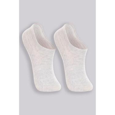 Imagem de Kit/2 Meia Sapatilha Lupo 04270-088 Feminina Básica Algodão T. 34/39, 