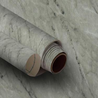 Imagem de Adesivo Wallpaper Very Berry Marble Peel and Stick, pacote com 2 - Ver