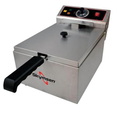 Imagem de Fritadeira Elétrica Skymsen Fe-10-N 5 Litros Inox 3.300w 220v Com Tampa 453595