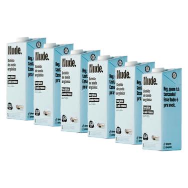 Imagem de Kit 6X: Leite Vegetal de Aveia Integral Cremoso Orgânico Nude 1L