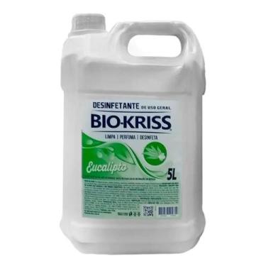Imagem de Desinfetante Perfumado Eucalipto Bio-kriss 5 Litros - Biokriss