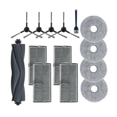 Imagem de Mop Cloth Dust Bags Parts Compatible With Dreame L10s Pro Ultra Heat / X30 Ultra / X30 Pro Vacuum Cleaner Hepa Filter Roller Side Brush(Set18)