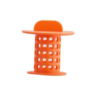 Imagem de 2 coadores de drenagem com uma alça para coletor de cabelo, ralo de chuveiro, protetores de drenos para banheiro, banheira, chuveiros