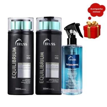 Imagem de Truss Equilibrium Shampoo e Condicionador 300ml + Frizz Zero 260ml