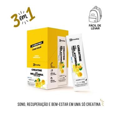 Imagem de Creatina MyCreatine com Melatonina + Triptofano  Sachê Individual Sono