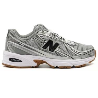 Imagem de Tênis New Balance 740 Unissex, Cinza, Preto, 42