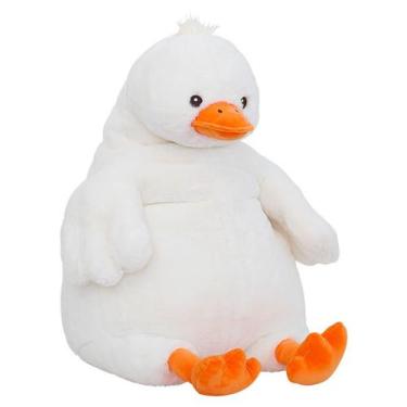 Imagem de Brinquedo de pelúcia Alwoligag Kawaii Duck, 60 cm, presente de bicho d