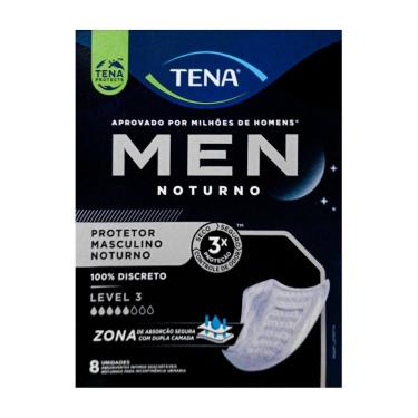 Imagem de  Absorvente Tena Men Level 3 Noturno C/08 Un