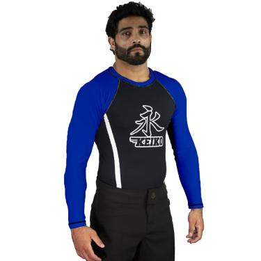 Imagem de Keiko Sports Speed Rashguard Manga Longa, Unissex Adulto, Azul, P