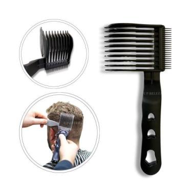 Imagem de Pente Degradê Profissional para Máquina  Pente Guia Corte Masculino, F