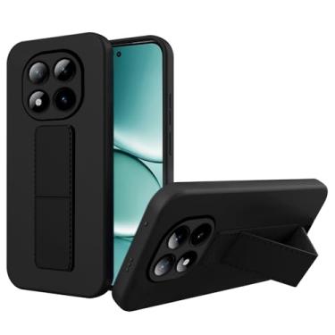 Imagem de Capa de telefone compatível com Xiaomi Redmi Note 15 Pro 5G, suporte magnético multifuncional dobrável com suporte/suporte de silicone TPU Slim Fit à prova de choque para Redmi Note 15 Pro 5G 2025