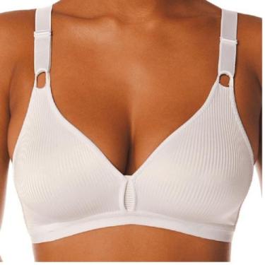 Imagem de Sutiã Sustentação Olimpo Bourbon Plus Size Demillus 61196, Branco, 52