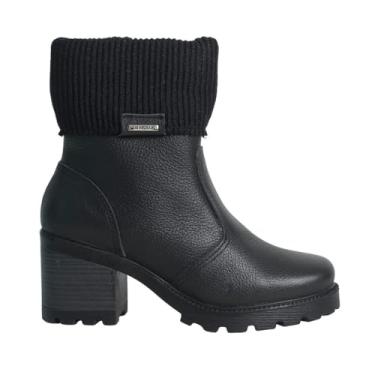 Imagem de Coturno Pegada Burnished 281328-05 Preto Cor:Preto;Tamanho:34