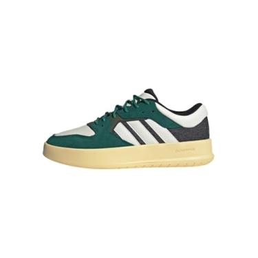 Imagem de Tênis Adidas Court 24 Masculino (Branco/Verde, BR, Adulto, Numérico, 39)