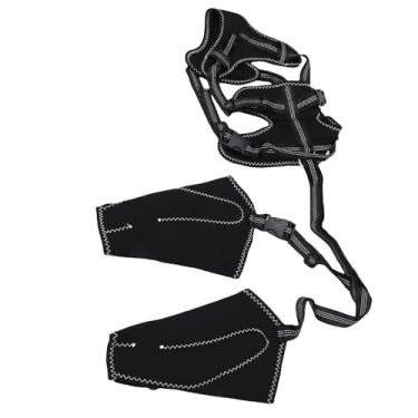 Imagem de GLOGLOW Equipamento de Proteção para a Saúde do Cão Elasticidade Design Ajustável Respirável Antiderrapante Protetor de Cotovelo para Cães Ativos e Idosos Protetor de Perna para Animais de (L)