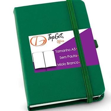 Imagem de Caderneta de Anotações 14x21cm 80 Folhas Sem Pauta (Verde)