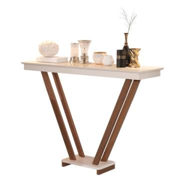 Imagem de Buffet Invertido com Pés de Eucalipto – Móvel Decorativo e Funcional (Off White)