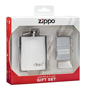 Imagem de Zippo Conjunto de presente de isqueiro e cantil