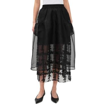 Imagem de BAUM UND PFERDGARTEN Saia feminina Sevara, preta, 12