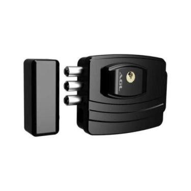 Imagem de Fechadura Eletrônica AGL 12V Ultra com Cilindro Fixo de 3 Pinos