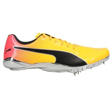 Imagem de PUMA Tênis masculino Evospeed Electric, Sol córrego - pôr do sol brilhante - puma preto, 12