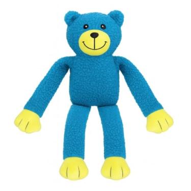 Imagem de URSO GRANDE Brinquedo de Pelúcia Bichinho Mordedor Interativo para Cães Pet com Apito