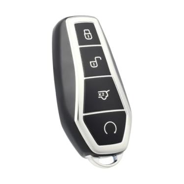 Imagem de Capa protetora de controle remoto para BYD ATTO3 TPU chaveiro para BYD Song/Plus Dolphin Tang Dmi Han EV Qin Yuan