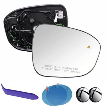 Imagem de EAP Vidro espelhado de passageiro compatível com Mitsubishi Outlander 2022-2026, Outlander PHEV 2023-2025, aquecido com ponto cego, 96365W410P