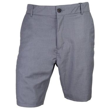 Imagem de Bermuda Masculina King&Joe Alfaiataria Slim Cinza - BM23222-Masculino