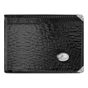 Imagem de Carteira Masculina Couro Mitty M1S + - Preto