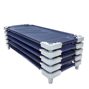 Imagem de Caminha infantil Empilhável Papibrink - Kit 5 Unidades Colorido