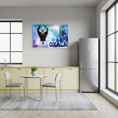 Imagem de Quadro Decorativo Oxalá - Criador Do Mundo - 50X70Cm - Quadros On-Line