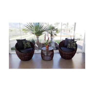 Imagem de Jogo Poltronas De Varanda Fibra Sintética P - Sarah Móveis