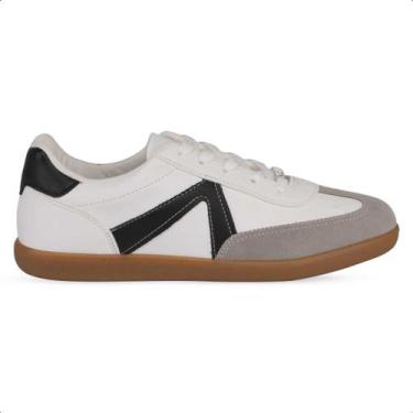 Imagem de Tenis Feminino Vizzano Casual Recortes Trabalho Estilo 1430.102, Branc