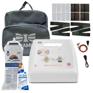 Imagem de Neurodyn III + 8 Eletrodos + Gel 1kg + Bolsa Ruby Ibramed