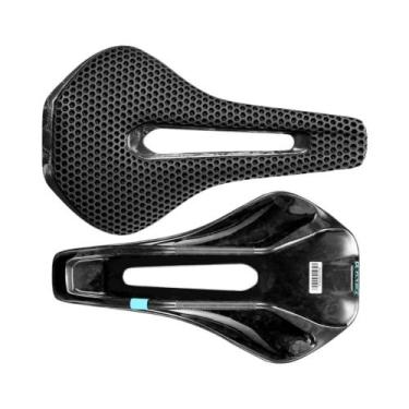 Imagem de Selim De Bicicleta De Carbono Totalmente Impresso Em 3D 135/145/155mm,