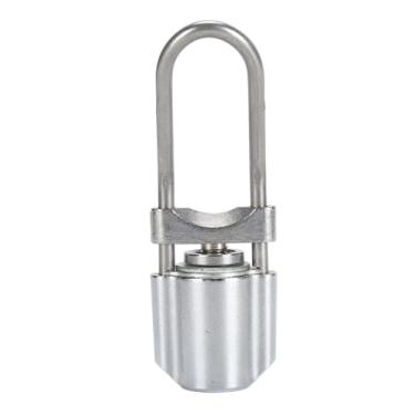 Imagem de Hztyyier Fechadura de Torneira de Cerveja, Fechadura de Torneira de Chope de Aço Inoxidável Com 2 Chaves, Evita Vazamento e Roubo para Equipamentos de Barril de Fermentação Caseira